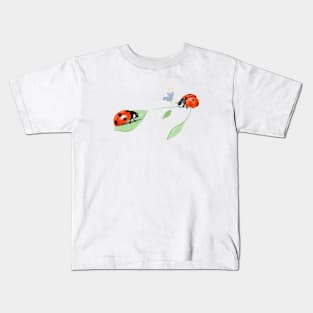 Seven-point ladybug pattern Kids T-Shirt